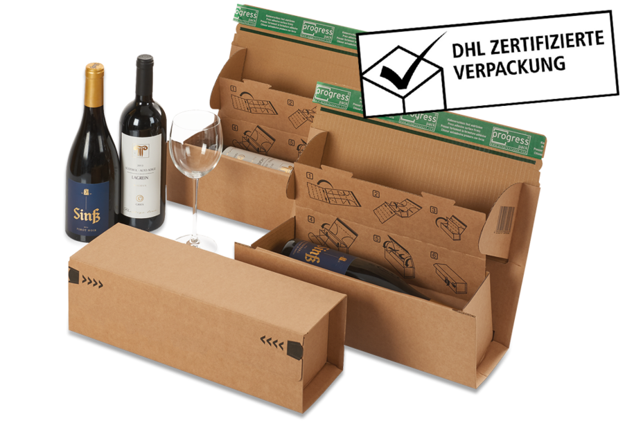 Flaschenverpackung Weinbox Multi fr 1 Flasche