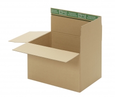 Fix Aufrichtekarton K14.06 390x290x160-250mm mit Automatik-Boden + SK-Verschluss