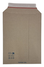 TP340 Vollpapp-Versandtasche braun 265x350mm