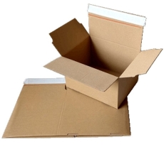 Automatikbodenkarton 260x190x90mm Fix-Aufrichtekarton