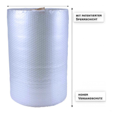 Luftpolsterfolie 60my 50cm x 50m transparent