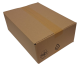 Faltkarton 365x250x125mm 1-wellig braun