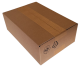 Faltkarton 250x165x80mm DHL-P�ckchen Gr. S bis 2kg 1-wellig braun
