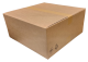 Faltkarton 460x460x210mm 1-wellig braun