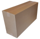 Faltkarton 850x250x450mm 2-wellig braun