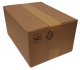 Faltkarton 315x220x155mm 2-wellig braun