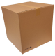 Faltkarton 430x430x430mm 2-wellig braun