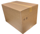 Faltkarton 580x380x380mm 2-wellig braun