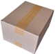 Faltkarton 250x200x140mm 1-wellig braun | Versandkarton DHL P�ckchen Hermes S | Paketkarton ab 25 Stk.