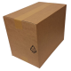 Faltkarton 355x220x275mm 1-wellig braun