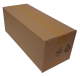 Faltkarton 380x150x140mm 1-wellig braun