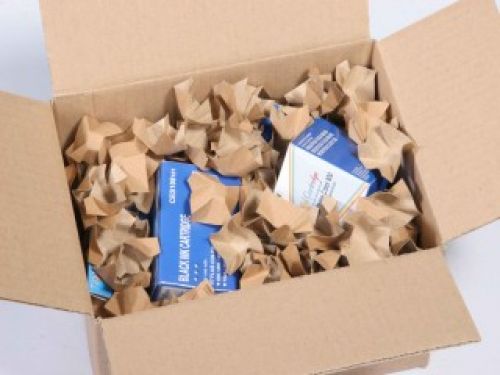 Papier-Verpackungschips weiss weiss 240 Liter 1 Karton Füllmaterial Polster