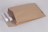 Papierversandtasche 360x100x560+100mm mit Doppelfixverschluss